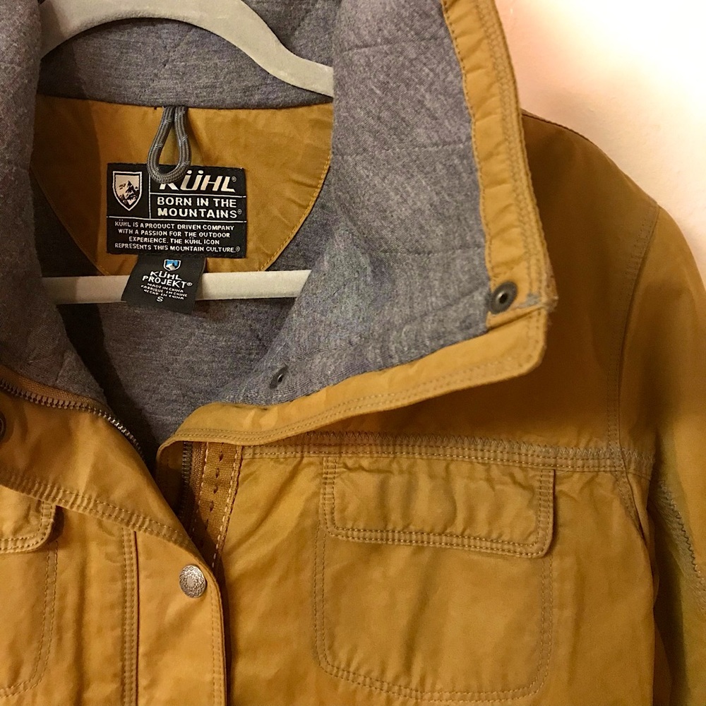 KÜHL Born in the Mountains Dark Camel Colored Coat